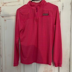 🔥Kids Vineyard Vines Pink n’ Orange Sankaty Shep Shirt